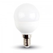   5,5W V-TAC PRO LED izzó E14 kisgömb 4000K napfény fehér 5 év garancia